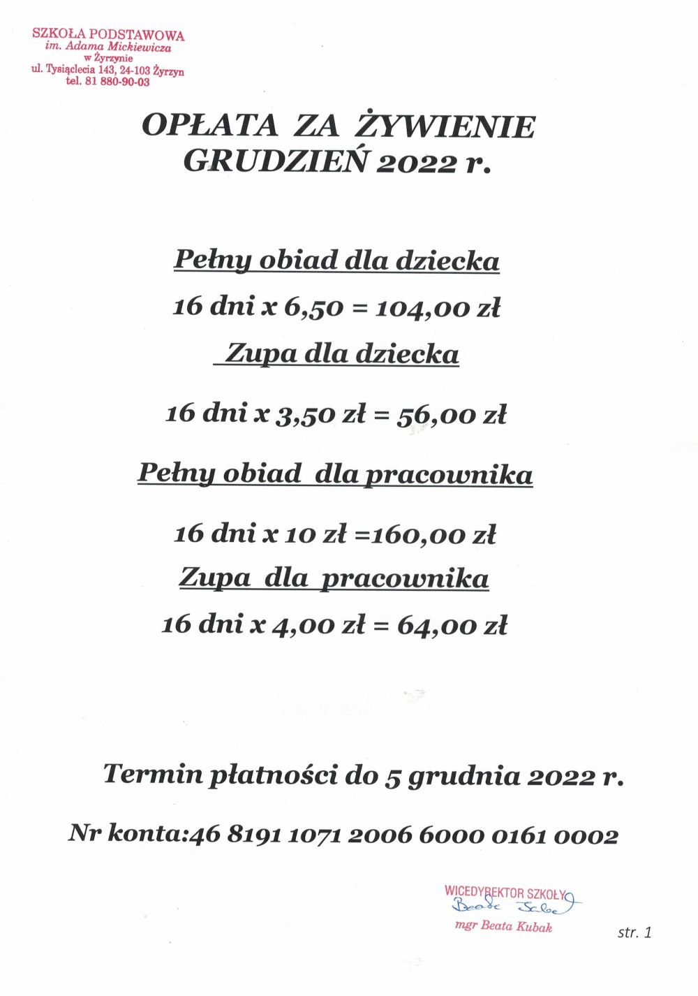 opłata XII 30.11